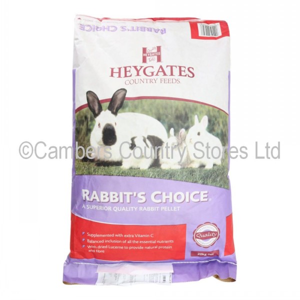 Heygates hot sale rabbits choice